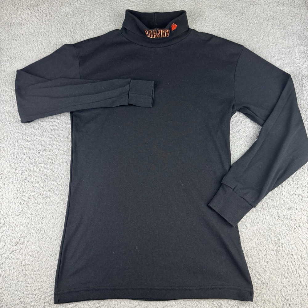 San Francisco Giants SF Mock Neck Turtleneck Majestic Official‎ Vintage Bonds Xl